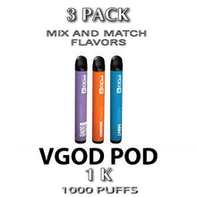 VGOD POD 1K Disposable Vape Pod Device – 3PK
