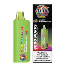 Wacky Watermelon Flavored Dummy Disposable Vape Device with 8000 Puffs