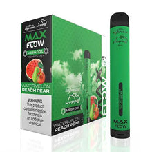 Watermelon Peach Pear Flavored Hyppe Max Flow MESH Disposable Vape