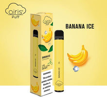 Airis Puff – Banana Ice Disposable Vape Pod 1Pc – The Smoke Plug