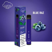 Airis Puff – Blue Raz Disposable Vape Pod 1Pc – The Smoke Plug