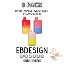 EB Create BC5000 5% Disposable Vape Device – 3PK | TheSmokePlug.com