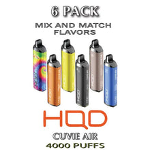HQD Cuvie AIR Disposable Vape – 6PK
