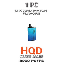 HQD Cuvie MARS Disposable Vape Device – 1PC