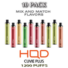 HQD Cuvie Plus Disposable Vape Pod – 10PK