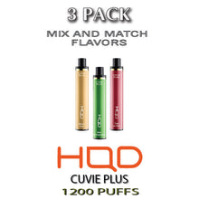 HQD Cuvie Plus Disposable Vape Pod – 3PK