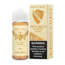 Kings Crest Don Juan Churro 120ml 6Mg E-Liquid | thesmokeplug.com