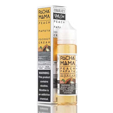 Pachamama Peach Papaya Coconut Cream 60ml 6Mg E-Liquid | thesmokeplug.com