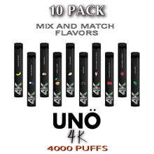 Uno 4K Disposable Vape Pod – 10PK