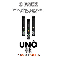 Uno 4K Disposable Vape Pod – 3PK