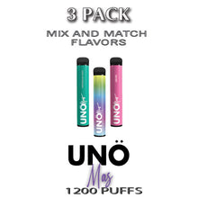 Uno Mas Disposable Vape Pod – 3PK | 1200 Puffs