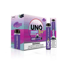 Uno Mas Iced Blueberry Disposable Vape Pod 3Pk – The Smoke Plug