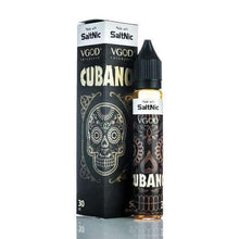 Vgod Cubano Black Saltnic 30ml 50Mg | thesmokeplug.com