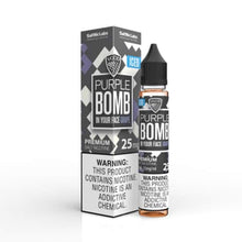 Vgod Iced Purple Bomb Saltnic 30ml 50Mg | thesmokeplug.com