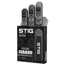 Vgod Stig Cubano Disposable Vape Pod Device 1Pc – The Smoke Plug