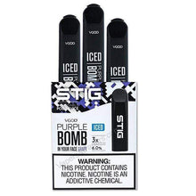 Vgod Stig Purple Bomb Disposable Vape Pod Device 30Pk – The Smoke Plug