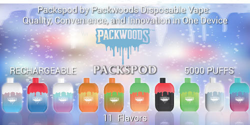 Packspod by Packwoods Disposable Vape: Quality, Convenience, and Innovation in One Device