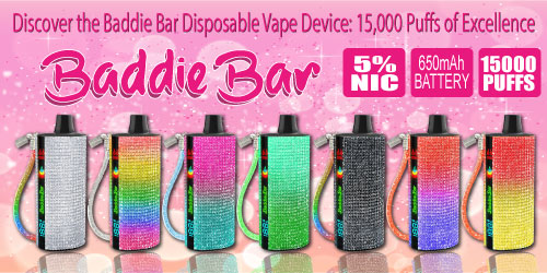 Discover the Baddie Bar Disposable Vape Device: 15,000 Puffs of Excellence