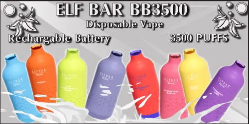 ELF BAR BB3500 Rechargeable Disposable Vapes
