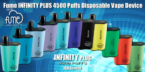 Fume INFINITY PLUS 4500 Puffs Disposable Vape Device: A Long-Lasting and Convenient Vaping Experience