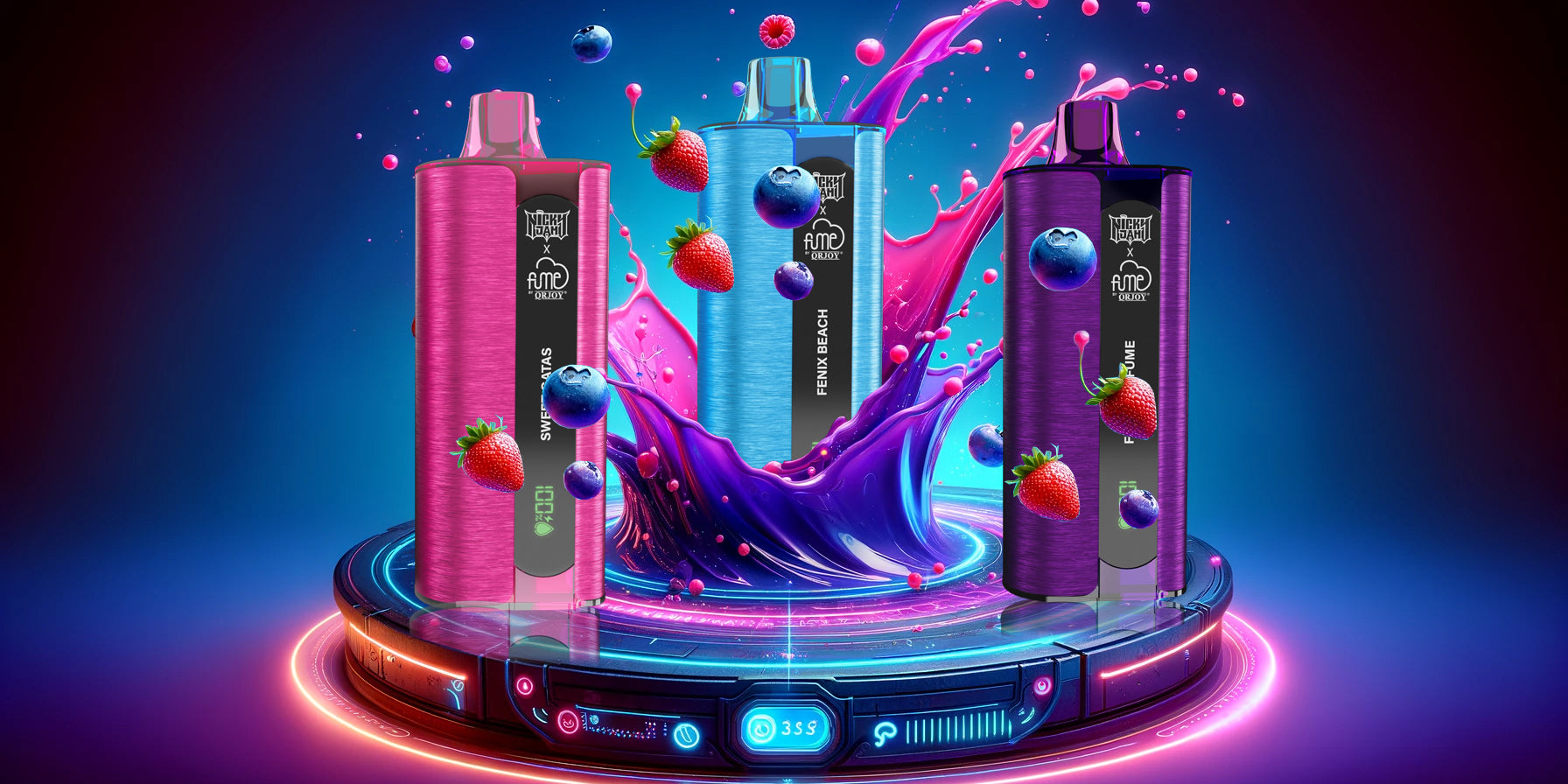 Unveiling the Fume Nicky Jam x Disposable Vape Device