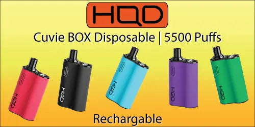 HQD Cuvie BOX Disposable Vape Device Review