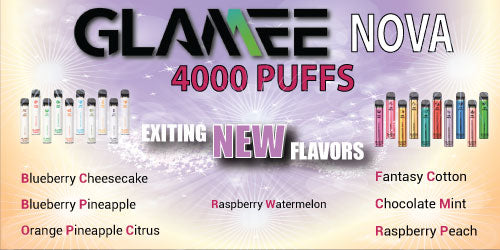 GLAMEE NOVA New Flavors.