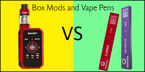 What Is The Differences Between Vape Pens And Box Mods