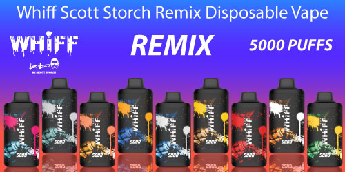 Whiff Scott Storch Remix Disposable Vape Pod Device: The Ultimate Portable Vaping Experience