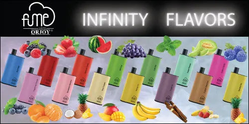 What Flavors are available for FUME infinity Vapes?