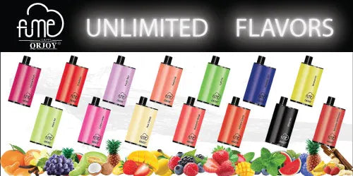 What Flavors are available for FUME UNLIMITED Vapes?