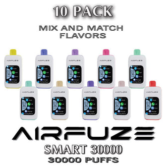 AIRFUZE SMART 30000 Disposable Vape Device | 30000 Puffs - 10PK