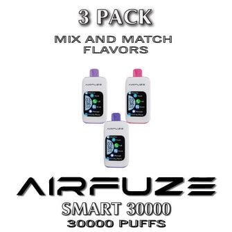 AIRFUZE SMART 30000 Disposable Vape Device | 30000 Puffs - 3PK