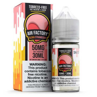 Air Factory Aloha Strawberry 30ml | Salts Tobacco Free Nicotine | thesmokeplug.com