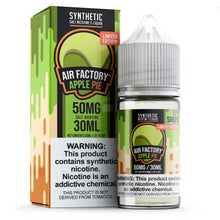 Air Factory Apple Pie Salts 30ml | Salts Tobacco Free Nicotine | thesmokeplug.com