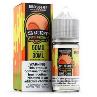 Air Factory Peach Passion Salts 30ml | Tobacco Free E-Liquid | thesmokeplug.com