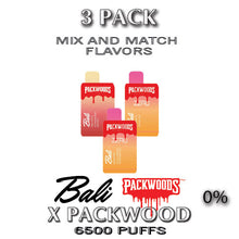 Bali X Packwoods 0% Disposable Vape Device | 6500 PUFFS - 3PK | thesmokeplug.com