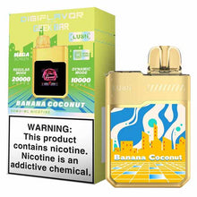 Banana Coconut Flavored Digiflavor Geek Bar LUSH Disposable Vape Device - 20K Puffs - 10PC| The Smoke Plug
