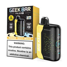 Banana Taffy Freeze Flavored Geek Bar Pulse X Disposable Vape Device 3PK | The Smoke Plug