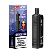 Black Ice 3mg Flavored HQD Shisha Hookah 3mg Disposable Vape Device - 20K Puffs -  | The Smoke Plug