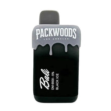 Black Ice Flavored Bali x Packwood Disposable Vape Device - 6500 Puffs | thesmokeplug.com - 10PK