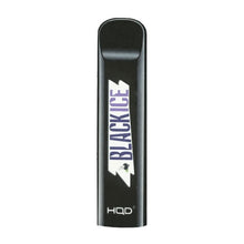 Black Ice Flavored HQD Cuvie Disposable Vape Device - 300 Puffs  | The Smoke Plug