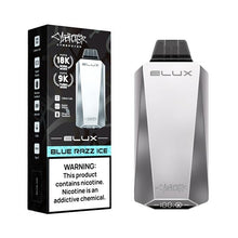 Blue Razz Ice Flavored Elux CYBEROVER Disposable Vape Device 6PK | The Smoke Plug