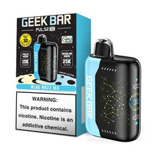 Blue Razz Ice Flavored Geek Bar Pulse X Disposable Vape Device 6PK | The Smoke Plug