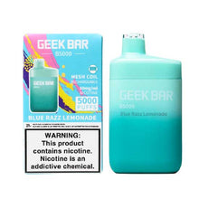 Blue Razz Lemonade Flavored Geek Bar B5000 Disposable Vape Device - 5000 Puffs | thesmokeplug.com - 10PK | thesmokeplug.com