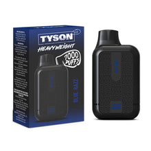 Blue Razz Flavored Tyson 2.0 Disposable Vape Device - 7000 Puffs | thesmokeplug.com - 3pk