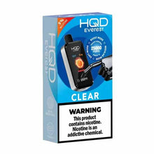 Clear Flavored HQD Cuvie Everest Disposable Vape Device - 2500K Puffs | The Smoke Plug