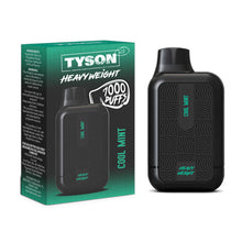 Cool Mint Flavored Tyson 2.0 Disposable Vape Device - 7000 Puffs | thesmokeplug.com - 6pk