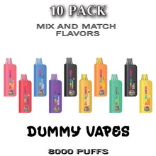 Dummy Disposable Vape Device | 8000 Puffs  –  10PK