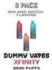 Dummy XFinity Disposable Vape Device | 6900 Puffs - 3PK